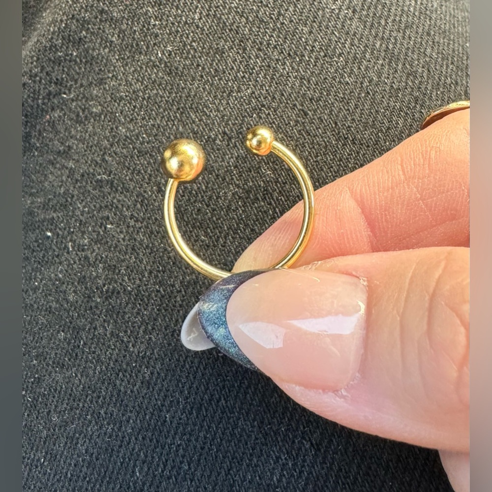 Madewell Bubble Ball Ring - size 6 - Picture 4 of 4